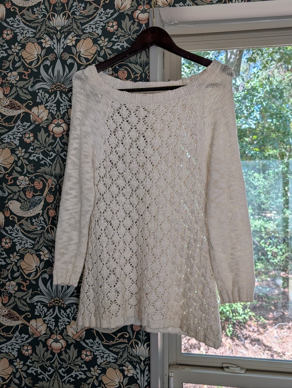 The Territory Ahead Crochet Sweater xs